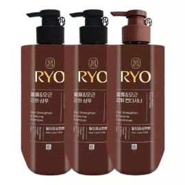 Rye 려 흑운 볼륨 앤 모근강화 샴푸 592ml x2 + 컨디셔너 592ml Black Bean Volume & Root Strengthening Shampoo 592ml x2 + Conditioner 592ml