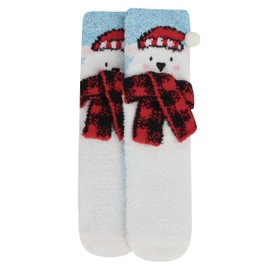 Womens Polar Bear Cozy Winter Critter Socks