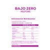 BAJO ZERO Fórmula RESTORE+ COLÁGENO HIDROLIZADO que favorece la reparación