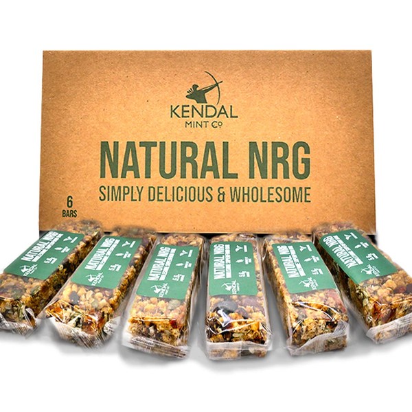 Natural Superfood Energy Bar | Honey, Oats, Dried Fruits, Choc Chunks & Superseeds | 6g Protein | Made Fresh (6 x 70g)