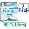 ORACOAT Xylimelts Dry Mouth Discs MILD MINT 40ct ( 2 pack ) 80 tabs! Always FRESH!