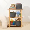 MiniArk Small Basket for Organizing | Cube Shelf Closet Storage