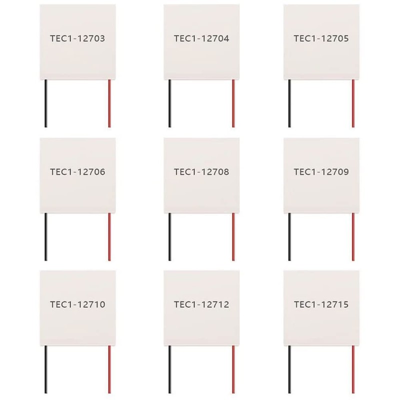 Lheng TEC1-12710 4040MM 12V10A Heatsink Thermoelectric Cooler Cooling Peltier Plate