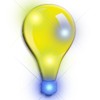Flashing Blinking Light Bulb LED Body Light up Lapel Pins(5-Pack)