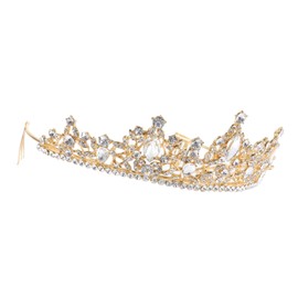 crown bridal vintage wedding silver tiara Party Hair Decoration womens fashion headbands pageant tiara jewel headbands for women prom crystal Bar mitzvah flower girl bridesmaid