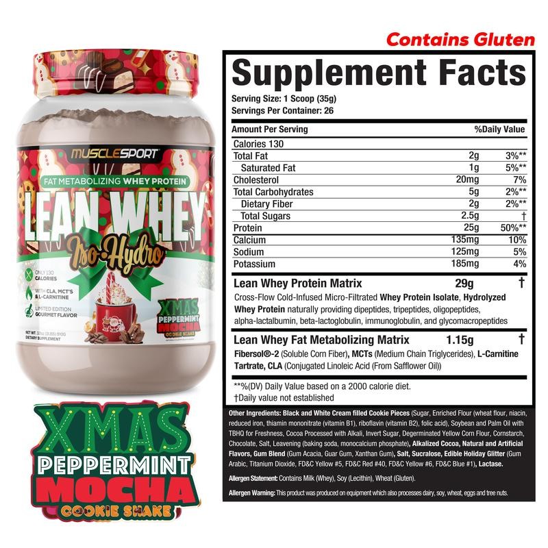 Lean Whey® Iso Hydro Gourmet Protein 2lb - Limited Edition:_Apple