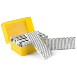 KIMSING 14 Gauge 1-1/4'' (32mm) Length Concrete Nails 800 PCS/BOX, Concrete T-Nails for Concrete Nailers Smooth Shank