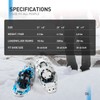 G2 36 Inches Light Weight Snowshoes with Toe Box, EVA