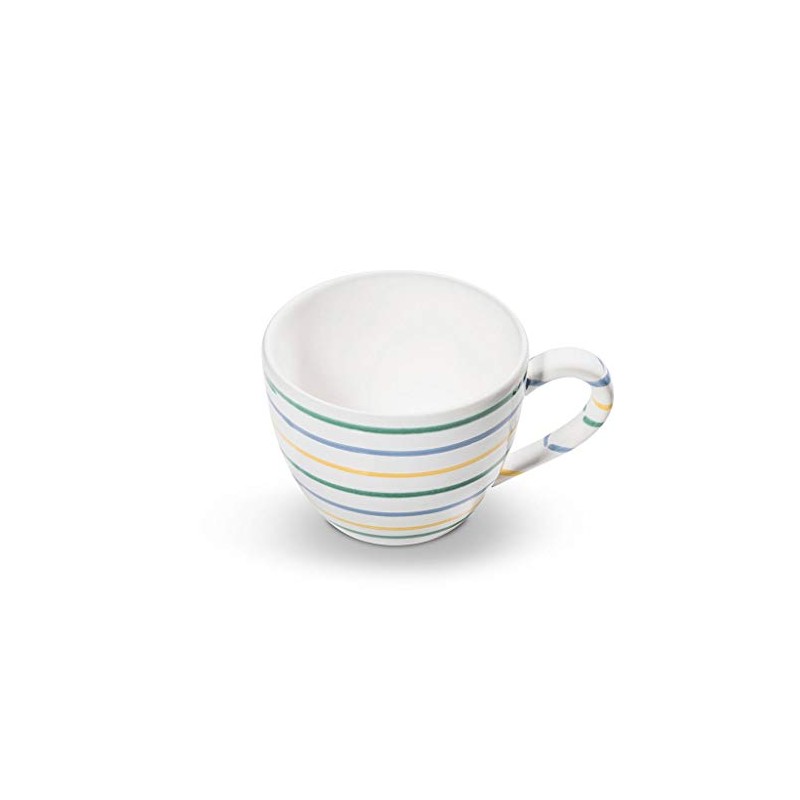 GMUNDNER KERAMIK Tea Cup Maxima Capacity 0.4 Litres Colourful Flamed