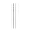 HARFINGTON 4pcs Solid Carbide Drill Bits 0.6mm C3/K10 Tungsten Carbide