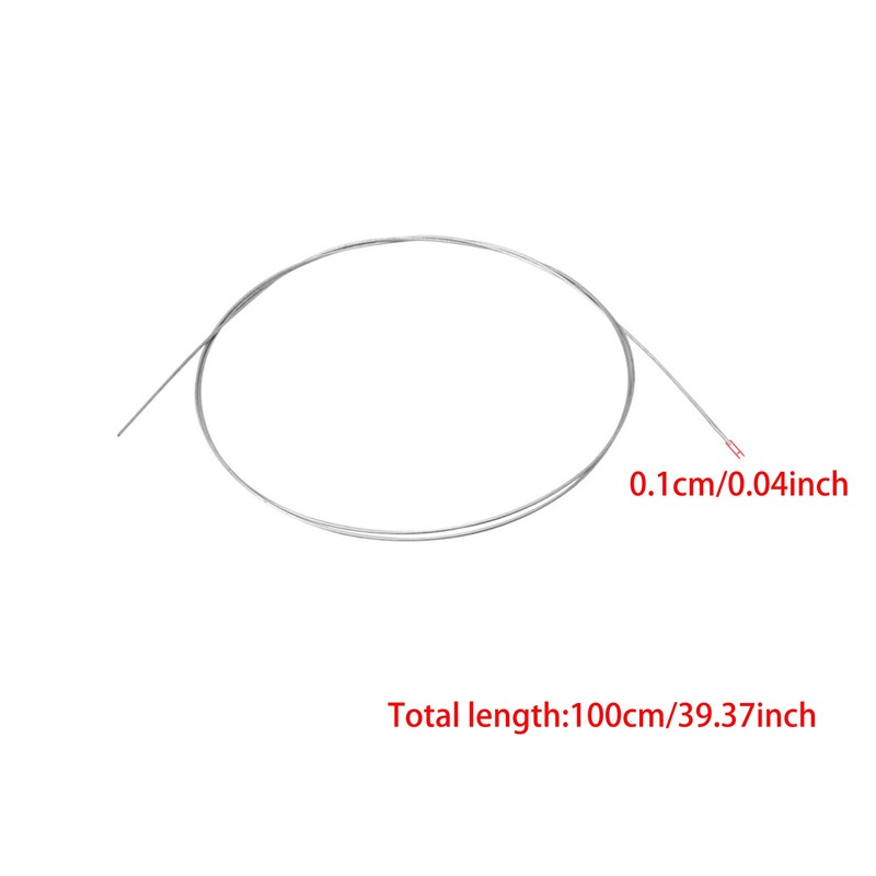 Yibuy 18# Piano Music Wire Replacement Strings 1mm Dia Musical