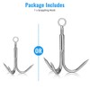 1pc Grappling Hook 3 Claw Climbing Hook Stainless Steel Grapnel
