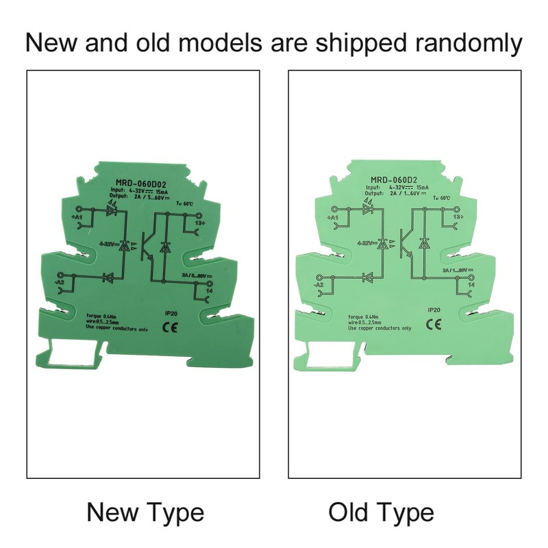 DIN Rail Relay Solid State DIN Rail Mount Relay, MRD-060D2