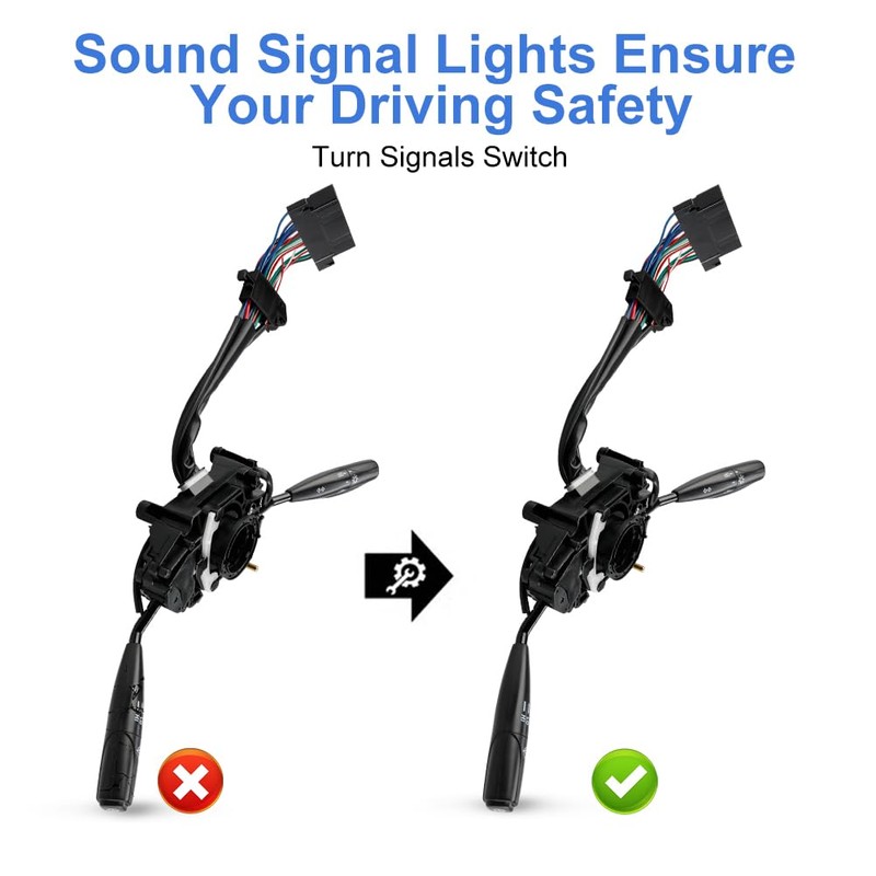 JDMON Turn Signal Switch Compatible with Toyota 4Runner 1989-1992,Pickup 1989-1995