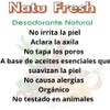 Desodorante natural en barra a base de piedra de alumbre