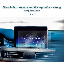 YEE PIN Lincoln Aviator Screen Protector 2020 Center Screen Protector for 2020 Lincoln Aviator Touchscreen, 2 PCS PET Plastic High Clarity Protective Film Anti-Scratch (10.1-inch)