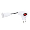 SEAFRONT E27 Socket Adapter with On/Off Switch Bulbs Socket Adapter
