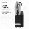 Farberware Edgekeeper Stainless Steel Knife Block Set 11 Piece, Stainless