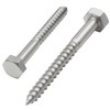 5/16" x 3" Hex Head Lag Screws, 304 Stainless Steel