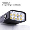 13000LM Super Bright LED Flashlight USB Rechargeable IPX5 Waterproof Powerful