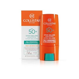 Collistar Active Sun Protection Stick for Hypersensitive Skin SPF 50+ Practical with a Transparent Texture Leaves No Marks on the Skin Waterproof 9ml