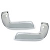Kojem Rear Bumper End Cap W/Sensor Hole Pair Chrome Compatible