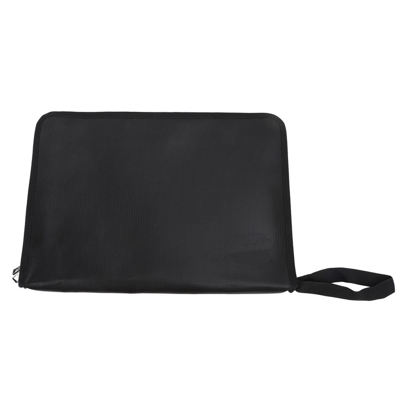 Fireproof Document Bag Professional Safe Heat Insulated 12 Pages Waterproof