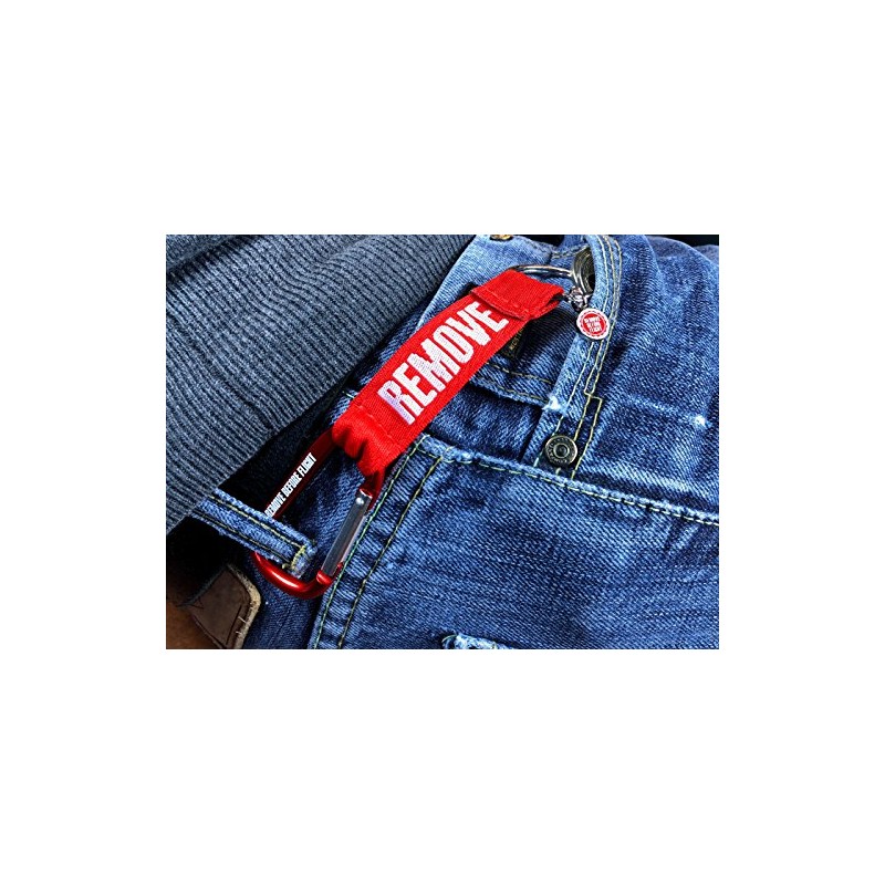 Keychain – Remove before Flight – Charm with Lobster