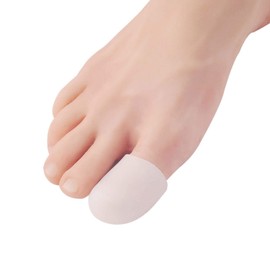 AQUAPAPA Gel Toe Caps and Protectors for Men or Women - Prevents Callus & Blistering (Medium (6 Pieces))