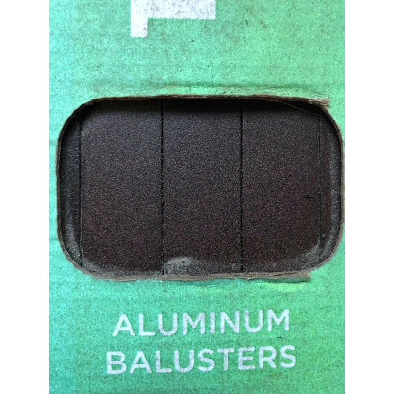 Trex Transcend BRONZE SQUARE ALUMINUM Replacement Baluster for 36" Rail