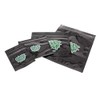 5X Black Smelly Proof Resealable Bags Choose from 6 Sizes (Small 17CM X 14CM)