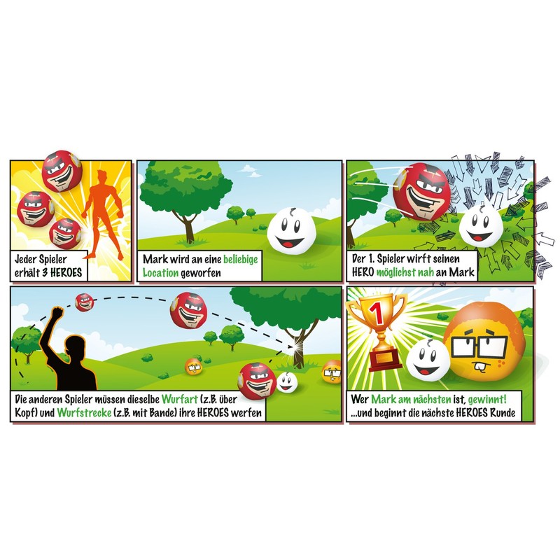 Crossboccia Doublepack Heroes Mexican & Dude Bocce Game, 2x3 Balls