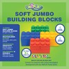 UNiPLAY Plump Soft Building Blocks - 12-Piece Jumbo Stacking Multicolor