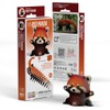 EUGY 126 Red Panda 3D Puzzle - 44 Piece Eco-Friendly