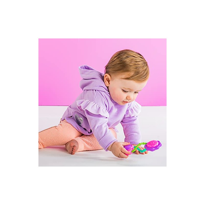 Sonajero Bright Starts and Shake Barbell - Hermoso en Rosa,