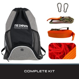 Tie Down 65401 Roof Top Safety Skylight Netting, Orange, 10' Length, 10' Width (Pack of 1)