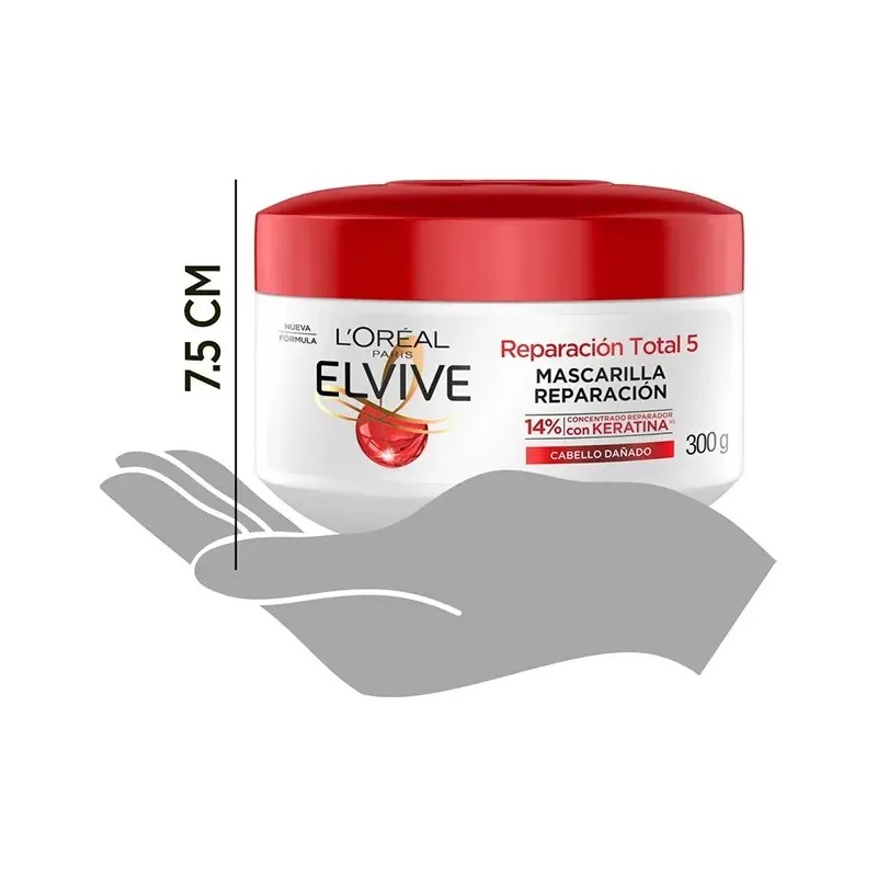 Mascarilla Tratamiento Elvive Reparación Total 5 300 G