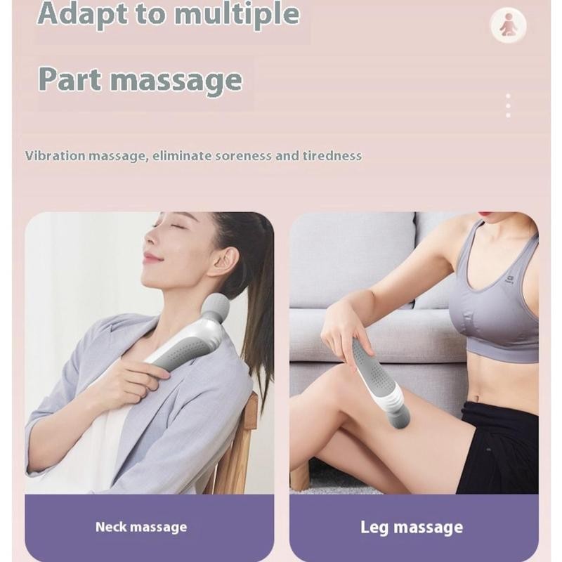 Portable USB Rechargeable Handheld Massager, 1 Box High Frequency Vibration