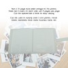 3 Inch 256 Pockets Photo Album PU Leather Photo Album