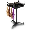 Dollate Salon Tray on Wheels with 2 Magnetic Hair Color
