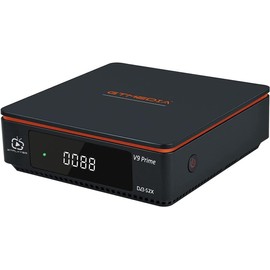 GTMEDIA V9 Prime Satellite Receiver 1080P HD Satellite Decoder for DVB-S/S2/S2X TV Box, Auto Biss Key, H265 10bit Multimedia Player