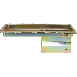LS Engine Swap Conversion Low Profile Oil Pan, Zinc, 10 AN