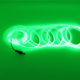 Cinlitek COB LED Strip Light, Ultra-Thin 12V 3mm16.4ft Ultra High Density Tape Light, 480LED/m, CRI 90+, Flexible Cuttable LED Lighting for Home Indoor Decor (Without Power Supply)