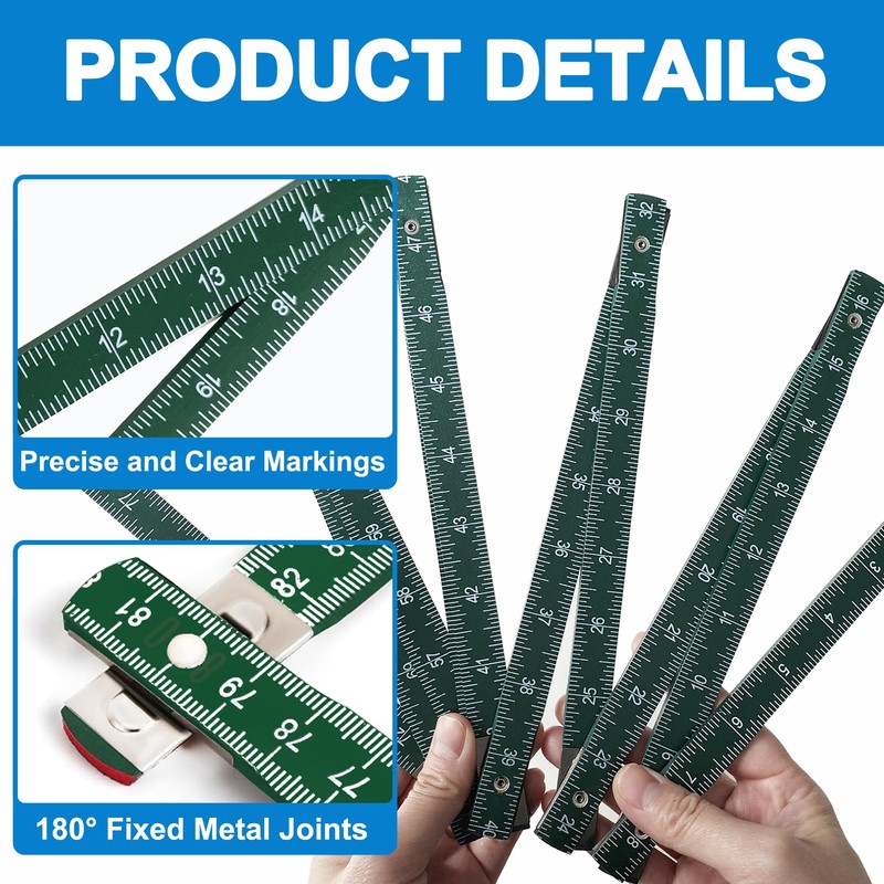 Oil Tank Measuring Stick 10 Fold To 78 In, Wood
