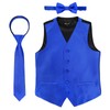 Alizeal Conjunto clásico de corbata, corbata y chaleco de traje