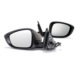 For Honda Accord 2018 2019 2020 Door Mirror Driver and Passenger Side Pair Power Non-Heated 1.5L Turbo Engine LX/Sport Model Sedan Paint to Match HO1320328, HO1321328 | 76258-TVA-A02, 76251-TVA-A01ZJ