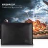 Fireproof File Organiser Expanding File Folder A4 Size 3 Pockets