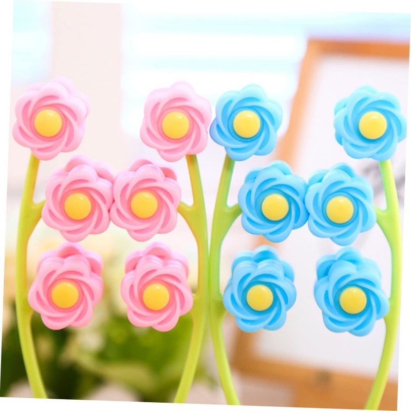 SAFIGLE 2pcs Face Roller Massager Manual Facial Massage Tool for