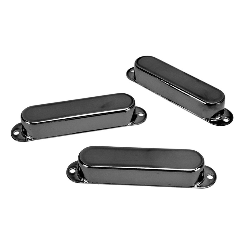 3Pcs Electric Guitar Single Coil Pickup Cover Copper Instrument Accessory