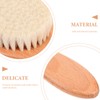 Alasum Wool Baby Hair Brush Set Wooden Hair Comb Massage